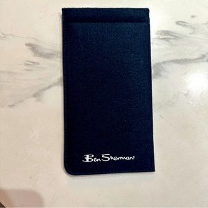Ben Sherman Navy Blue Sunglasses Glasses Soft Pinch Case Holder
